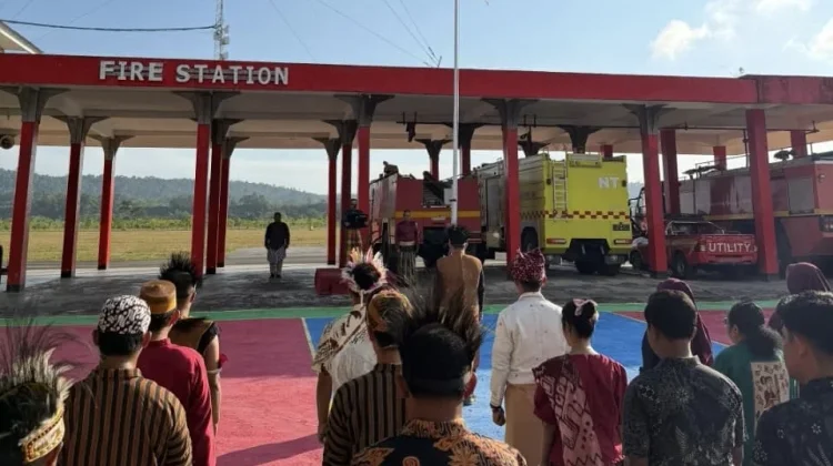 Bandara Frans Kaisiepo Biak Peringati HUT ke-81 RI, Perkuat Kebersamaan