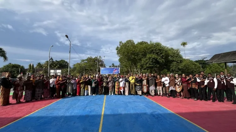 Bandara Frans Kaisiepo Biak Peringati HUT ke-81 RI, Perkuat Kebersamaan
