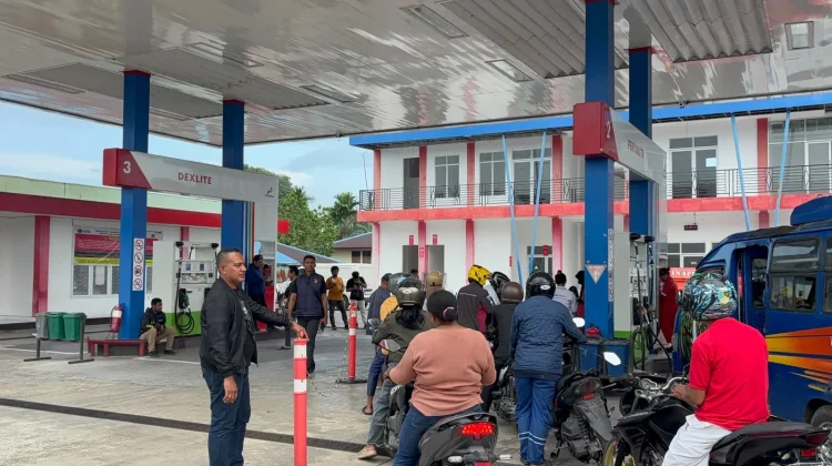 Polres Biak Kembali Tertibkan Penyalahgunaan BBM Subsidi di SPBU