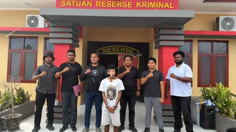Satreskrim Polres Biak Numfor Amankan Residivis Pelaku Penganiayaan