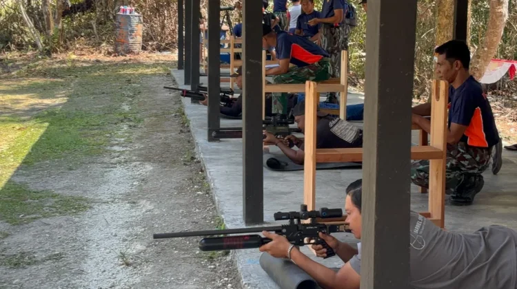Ratusan Peserta Ikuti Turnamen Senapan Angin Pangkorpasgat Cup