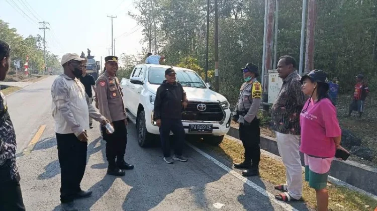 Pantau Karhutla ,Bupati Biak Numfor Imbau Warga Tetap Waspada