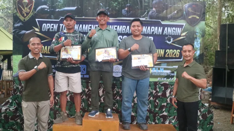 Open Turnamen Senapan Angin Pangkorpasgat Cup 2026 Resmi Ditutup.