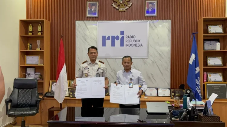 RRI dan Imigrasi Kelas II Biak Perkuat Kerja Sama Publikasi Layanan Keimigrasian