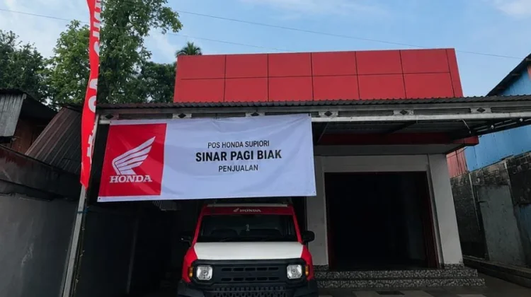 Pos Honda Sinar Pagi, Segera Hadir di Supiori, Mulai Beroperasi Awal September