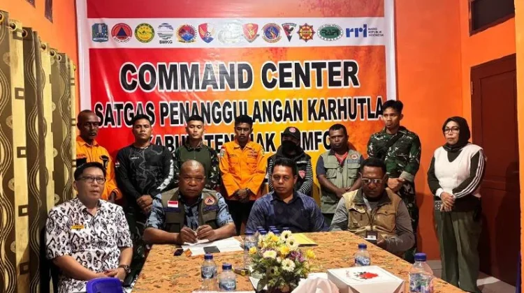 Ketua Satgas Karhutla Biak Numfor : Titik Api Cenderung Berulang di Lokasi yang Sama