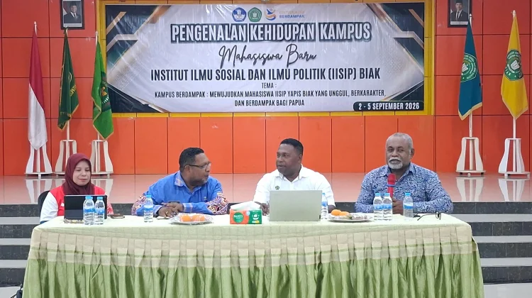 Ketua FKUB Biak Numfor : Mahasiswa Jadi Pelopor Toleransi dan Moderasi Beragama