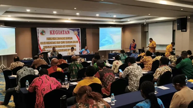 Bimtek Koperasi Dorong Ekonomi Keluarga di Biak Numfor