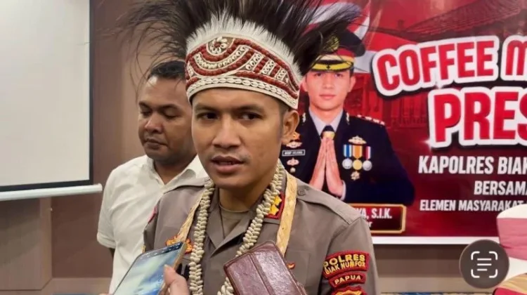 Kapolres Biak Numfor Ajak Para Tokoh Perkuat Sinergitas dan Pencegahan Karhutla
