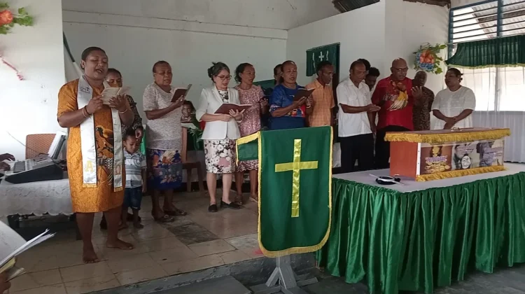 GPKAI Biak,Numfor dan Supiori Gelar Ibadah Bersama dan Pelepasan Peserta Temunas