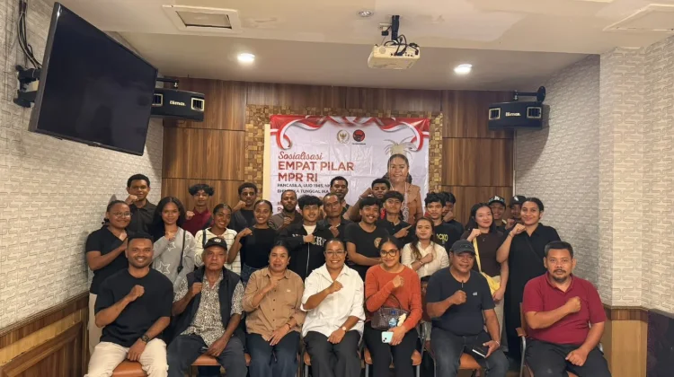 Ruth Rumkabu Ajak Mahasiswa di Biak Numfor, Amalkan Pancasila di Ruang Digital
