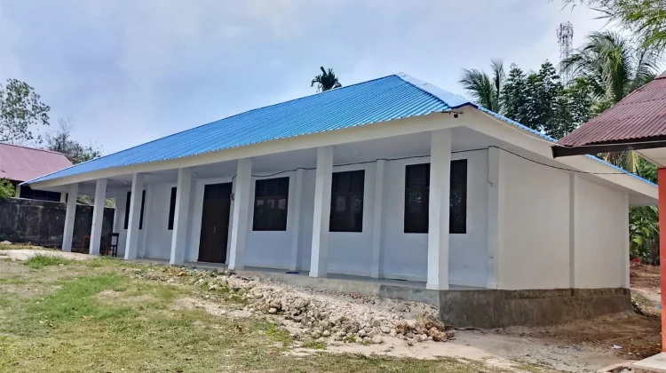 Program Revitalisasi di SMA N 1 Biak Kota, Dua Bangunan Baru Siap Digunakan