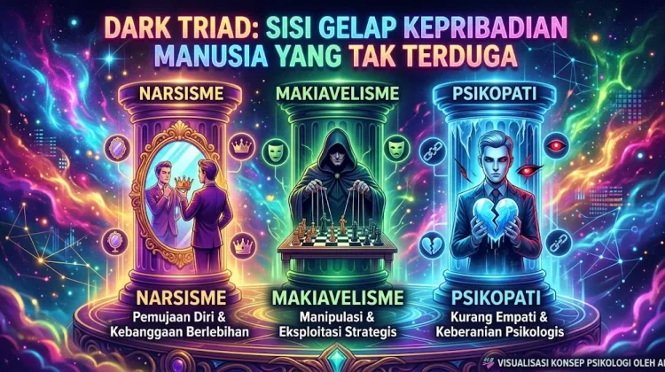 Dark Triad: Sisi Gelap Kepribadian Manusia yang Tak Terduga