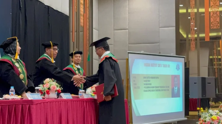 INCITA Gelar Wisuda Perdana, 69 Lulusan Dikukuhkan