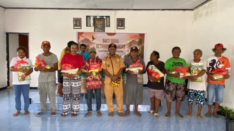 Mananwir-Er Sroyer Dukung Ketahanan Pangan Masyarakat di Kampung Inggiri
