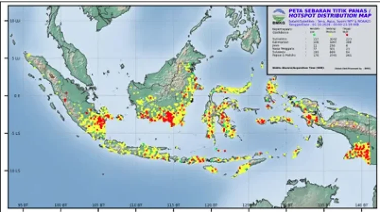 Info Terkini 2 Oktober: El Nino +2,72 Sangat Kuat, 11 Titik Panas Terpantau di Papua