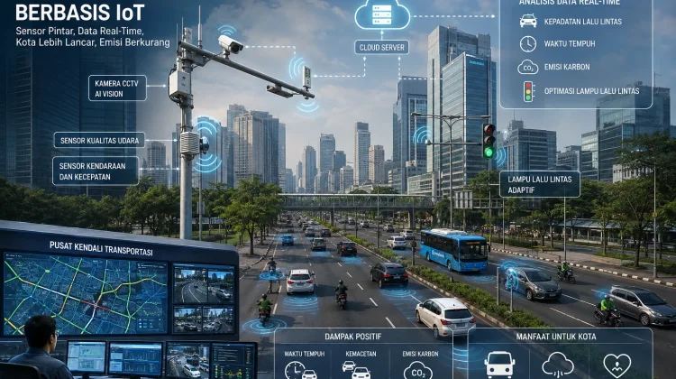 Jalan Raya Kini "Bicara": Sensor IoT Buru Kemacetan dan Emisi, tapi siapa pegang Datamu?