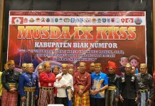 Bupati Biak Numfor, Buka Musda ke-IX KKSS