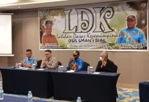 Pengurus Osis Smansa Biak Ikut Latihan Dasar Kepemimpinan