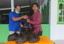 SMKN 3 Kemaritiman Biak Numfor Gelar Berbagi Berkah Ramadan