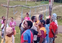 HUT PKB GKI Getsemani Mandouw diwarnai Berbagai Lomba