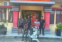 Respon Cepat,2 Pelaku Curanmor ditangkap Satreskrim Polres Biak