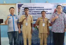 Siapkan SDM Kompeten, SMKS YPK 2 Biak Dorong Siswa lewat Sertifikasi TKK Terampil