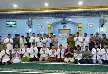 Wabup Jimmy Hadiri Safari Ramadan ke-2  DMI Biak di Masjid Syuhada Angkasa