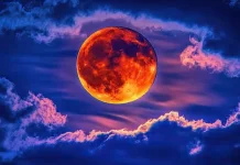 Gerhana Bulan Total Hiasi Bulan Purnama Maret 2026