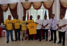 Bupati Biak Numfor Menerima Audiensi Bersama Komunitas Trash Hero Biak