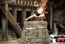 Tradisi Lompat Batu Suku Nias