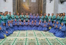 Kunjungi MT  Al Amin,Ketua TP PKK Kabupaten Biak Numfor Ajak Jaga Kebersamaan