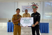 SMKN 3 Kemaritiman Biak Terima Bantuan Mobil Praktik dari PT United Tractors