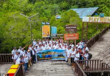 Hari Kedua Kunker Raja Ampat,Bupati Biak dan Rombongan  Kunjungi "Piaynemo"
