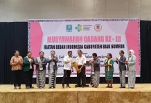 Wakil Bupati Buka Muscab III Ikatan Bidan Indonesia Biak Numfor
