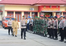 Sebanyak 350 Personel Gabungan Siap Amankan Perayaan Idul Fitri di Biak Numfor