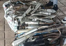 Polres Biak Numfor Musnahkan Lebih dari 120 Knalpot Brong