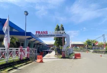 Bandara Frans Kaisiepo Biak Perkuat Pelayanan,Pengamanan Angkutan Lebaran 2026