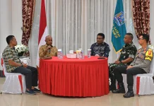 Dandim 1708/BN Pentingnya Bangun Sinergitas Sambut Idul Fitri