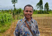 Warga Senang Wabup Biak Hadiri Panen Hasil Pertanian