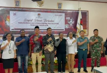 Rapat Pemutakhiran Data KPU Biak Triwulan 1 2026, Jumlah pemilih Mencapai 106.397
