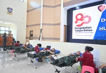 Sambut HUT ke-80 TNI AU,Kodau III Gelar Donor Darah,Terkumpul 137 Kantong