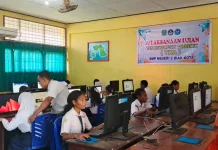 SMP N 2 Biak Kota Laksanakan Tes Kemampuan Akademik, Berlangsung Selama 4 Hari