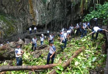 Sambut HUT Ke-80 TNI AU, Kodau III Gelar Bakti Sosial di Goa Binsari Biak