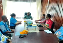 Carateker KNPI Biak Audiensi dengan Pemerintah Normalisasi Organisasi