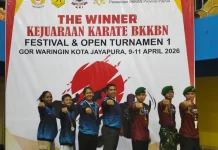 Atlet Karate Wadokai Biak Sabet 5 Medali di Kejuaraan Kemendukbangga BKKBN Papua