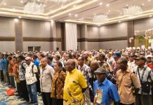 Sebanyak 249 Kades Terpilih di Biak Ikut Gladi Resik,Siap dilantik