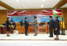 DPRK Biak Sampaikan Puluhan Rekomendasi Atas LKPJ Bupati