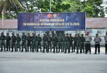 Program TMMD ke-128 Kodim 1708/BN Resmi Dibuka