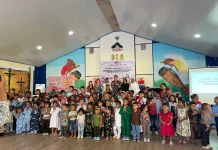 Perayaan Paskah Bina Iman Anak Katolik Paroki St. Maria Diangkat ke Surga Biak